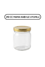 12 Adet Gold Kavanoz Kapağı – 63 mm (370 ml ve 210 ml kavanozlara uyumlu) - Görsel 2