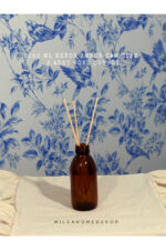 Home Dekor Journey Serisi Yeni Nesil Dekorasyon Kıvrım Mum Amber Şakayık Oda Kokusu Çubuğu 3 Adet - Görsel 3