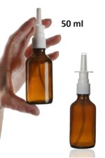 Amber Cam Burun Sprey Şişesi 50ml