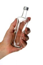 Sızdırmaz Metal Kapaklı Yağlık Sirkelik Çok Amaçlı Şişe 100ml Turuncu 100 ml