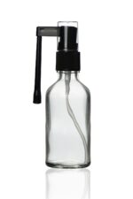 Şeffaf Cam Ağız Boğaz Spreyi Şişesi 50 Ml - Görsel 2