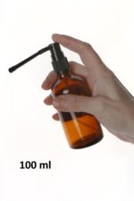 Ağız Boğaz Sprey Şişesi Amber Cam 100 ml - Görsel 2