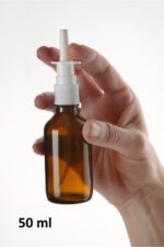 Amber Cam Burun Sprey Şişesi 50ml - Görsel 2