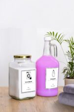 Galon Yumuşatıcı Şişesi Ve Deterjan Kavanozu Takımı 3000ml - Görsel 2
